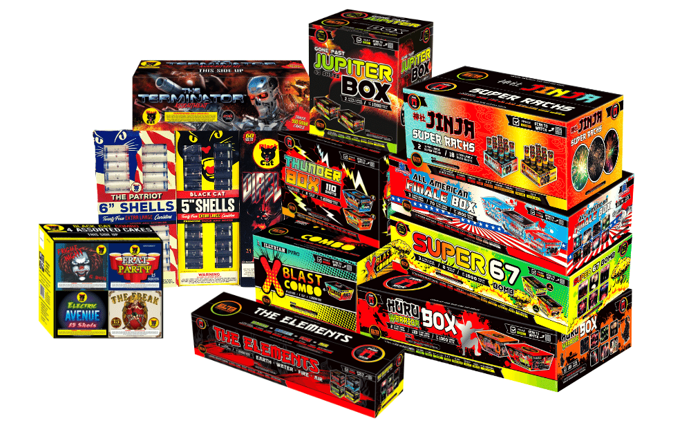 Buy fireworks online by the case and save. Get the absolute best for cheaper. Houston cheap fireworks prices with box combos. 