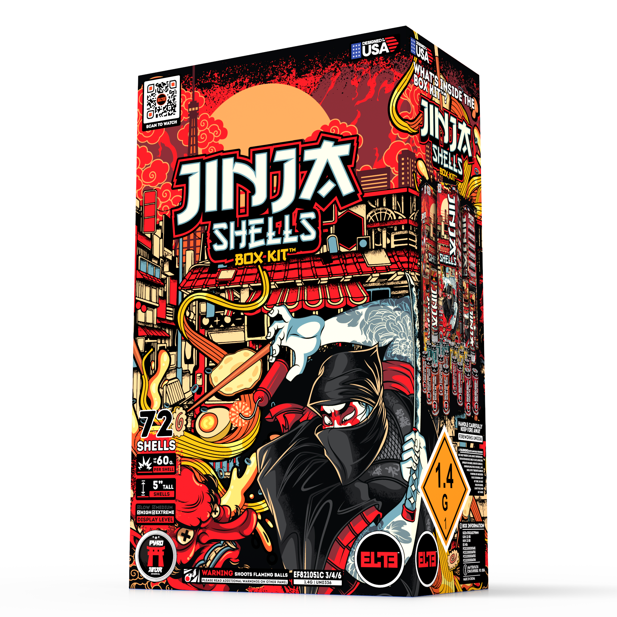Jinja Shells™ | 24 Break Artillery Shell