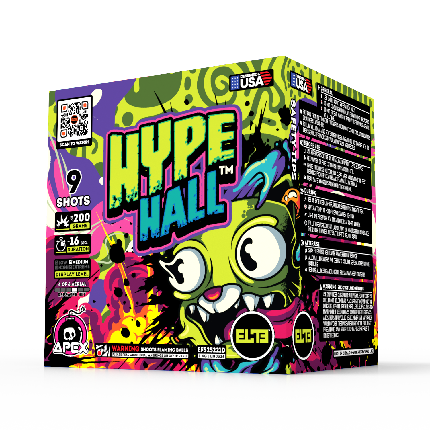 EmotionPlus™ | 9 Shot Aerial Repeater