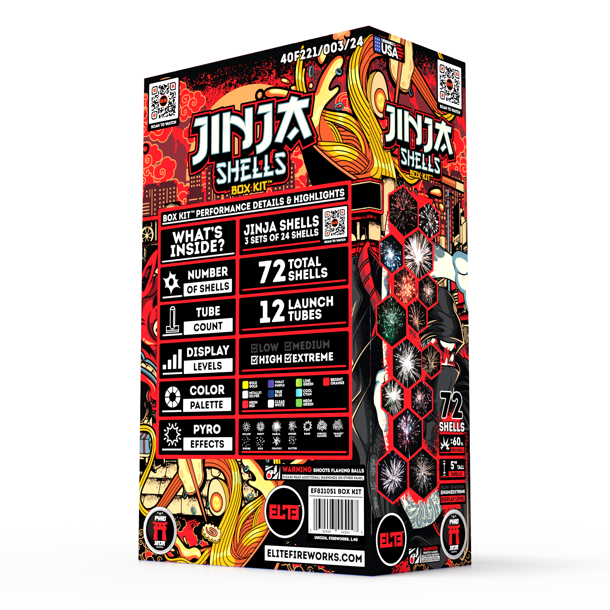 Jinja Shells™ | 24 Break Artillery Shell