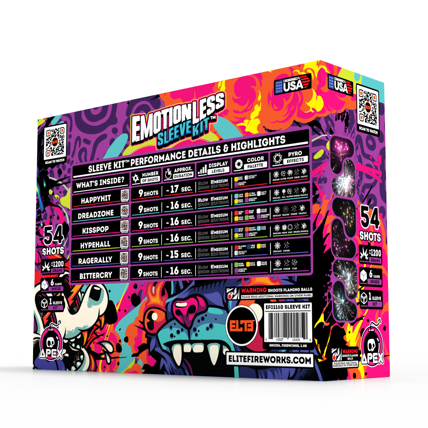 EmotionPlus™ | 9 Shot Aerial Repeater