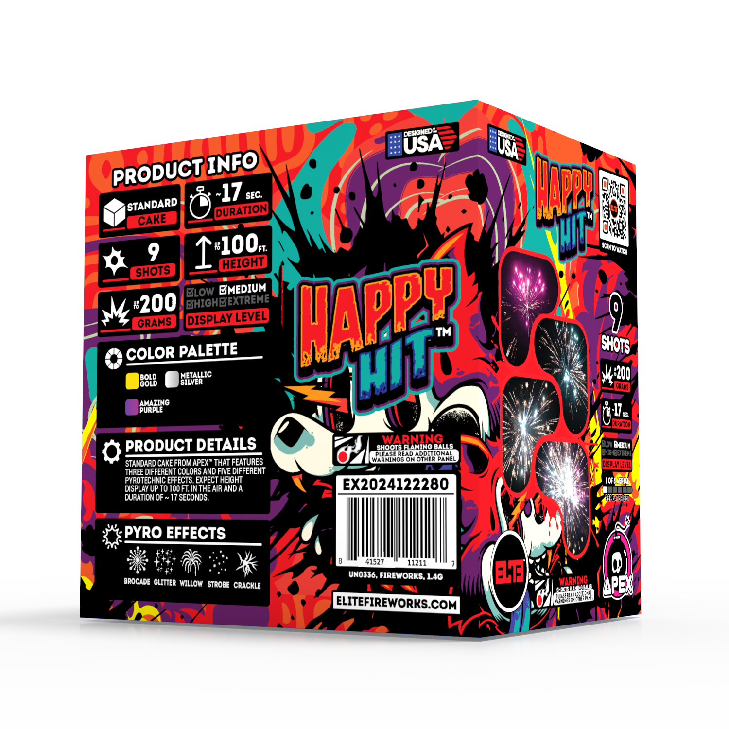 EmotionPlus™ | 9 Shot Aerial Repeater