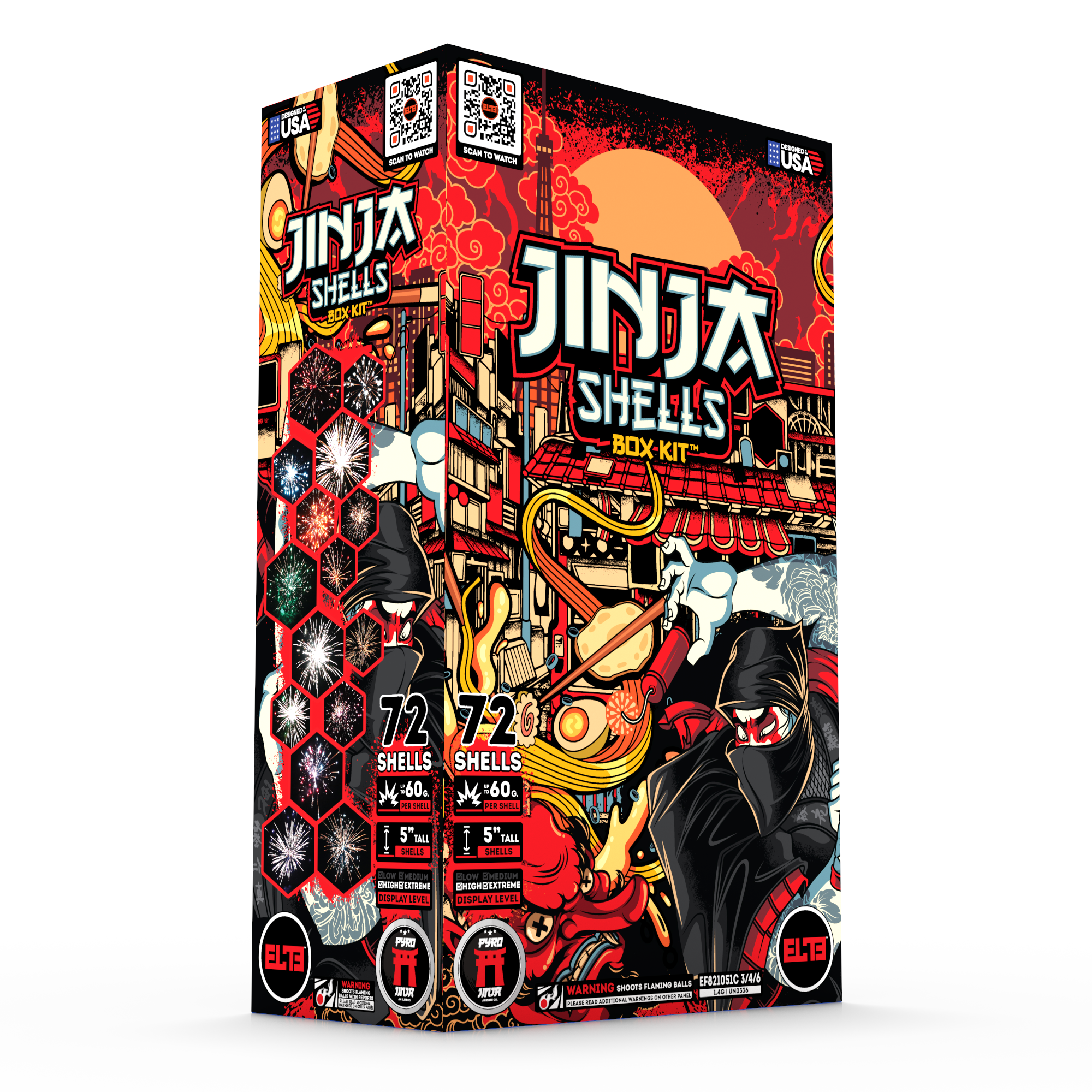 Jinja Shells™ | 24 Break Artillery Shell