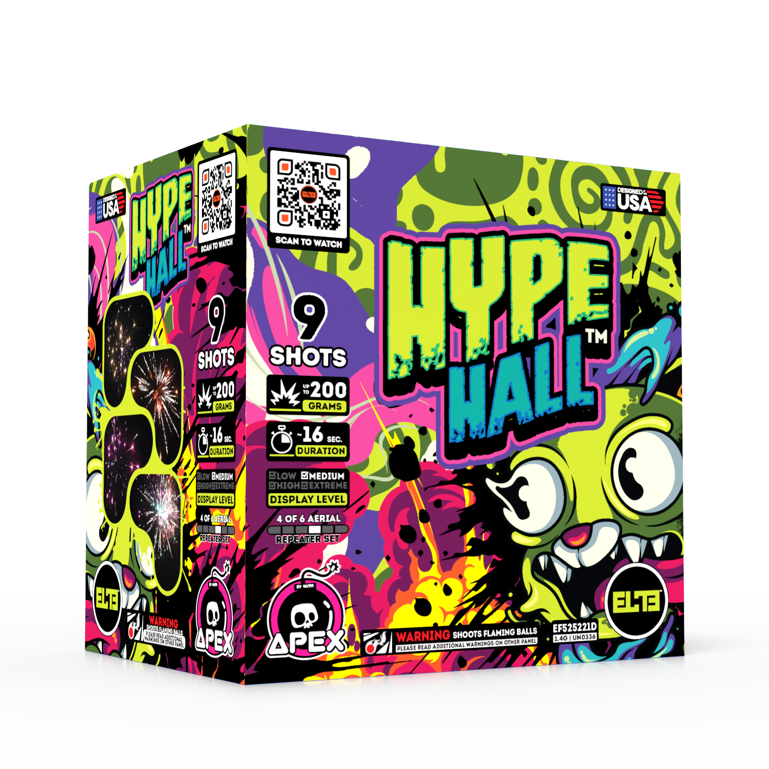 EmotionPlus™ | 9 Shot Aerial Repeater