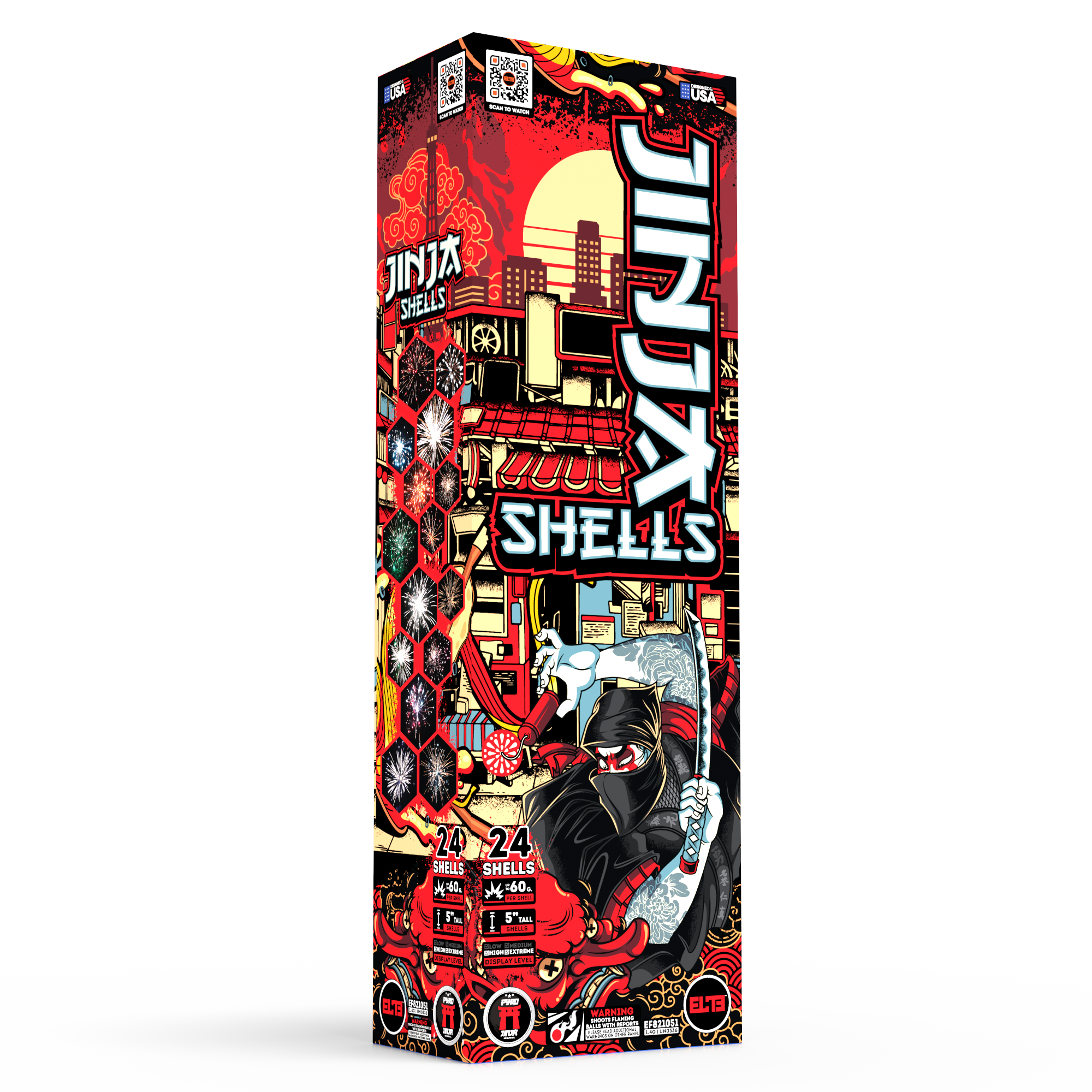 Jinja Shells™ | 24 Break Artillery Shell