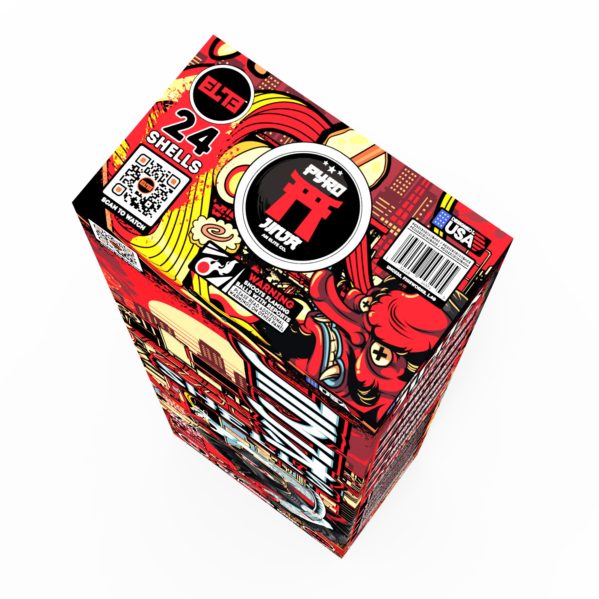 Jinja Shells™ | 24 Break Artillery Shell