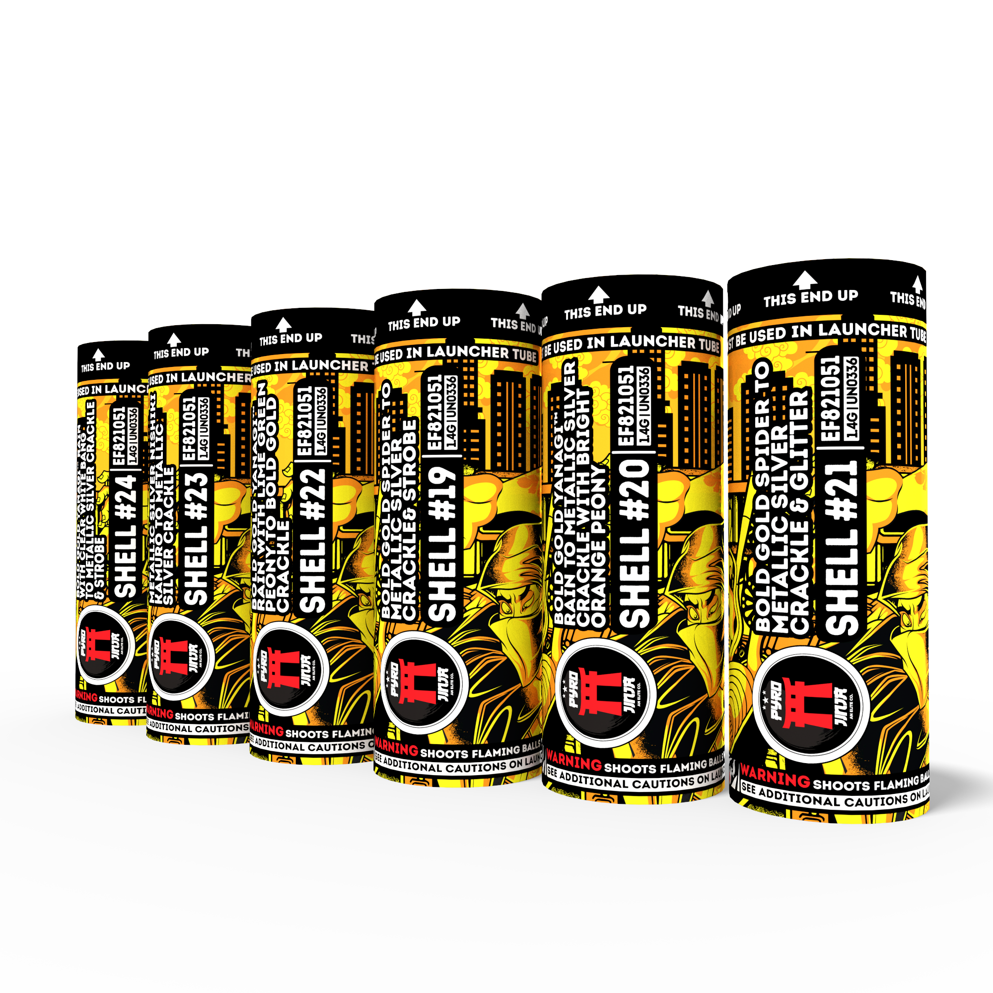 Jinja Shells™ | 24 Break Artillery Shell