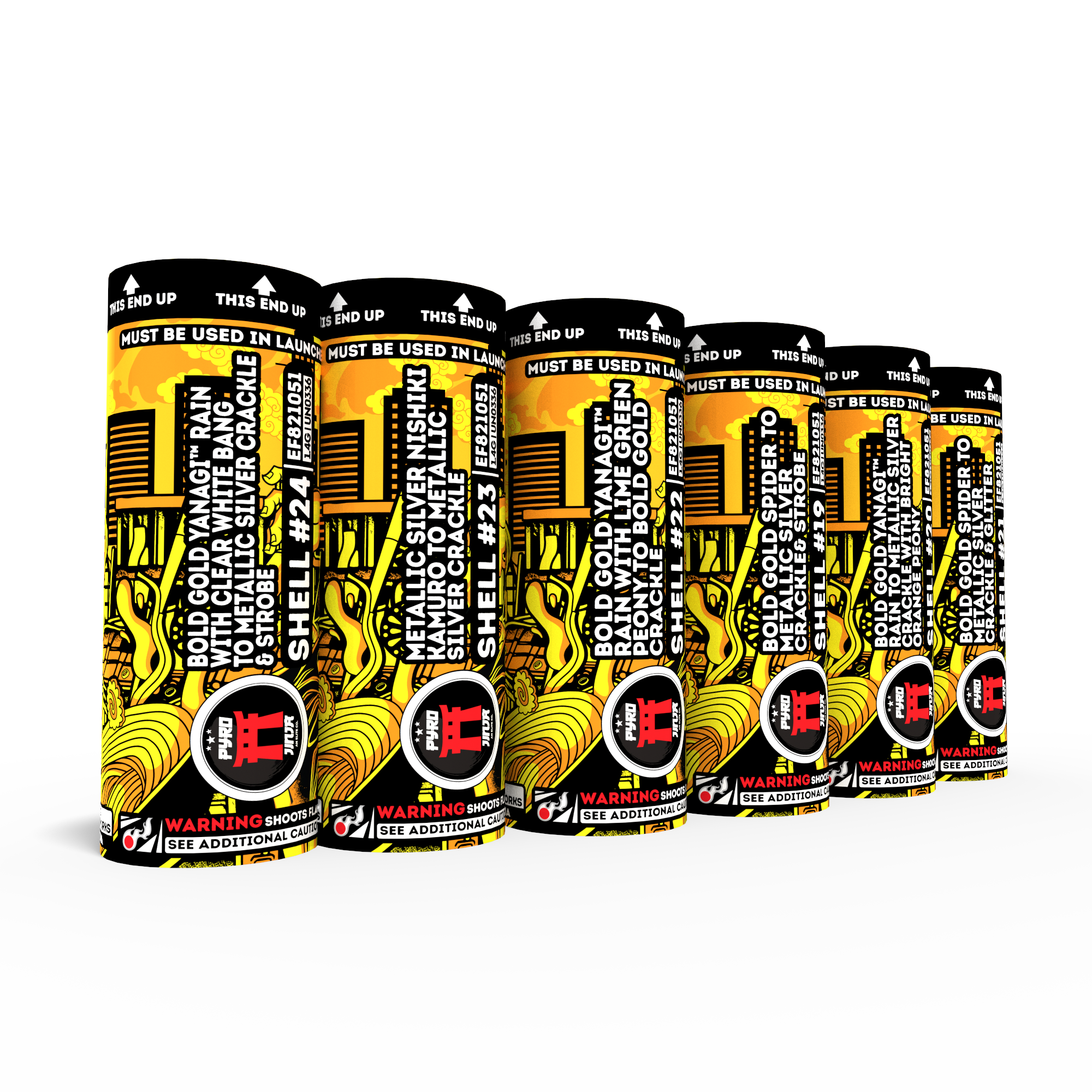 Jinja Shells™ | 24 Break Artillery Shell