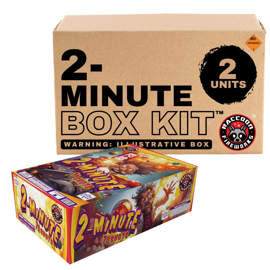 2-Minute Bomb | 70 Shot Aerial Repeater
