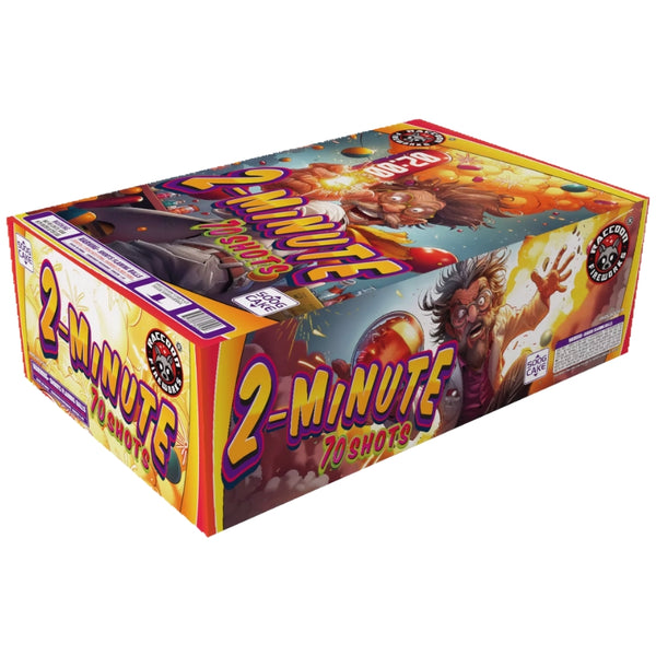 2-Minute Bomb | 70 Shot Aerial Repeater