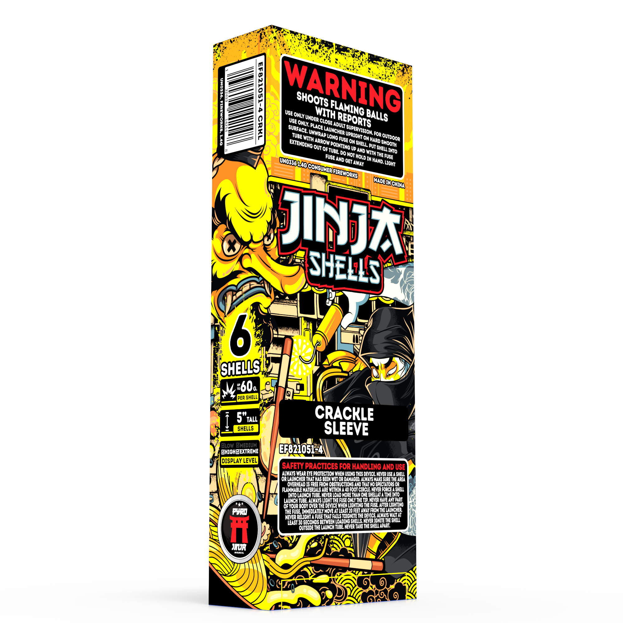 Jinja Shells™ | 24 Break Artillery Shell