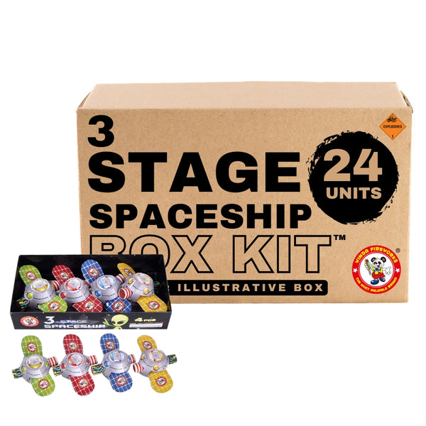 3 Stage Spaceship | Rapid Wing Aerial