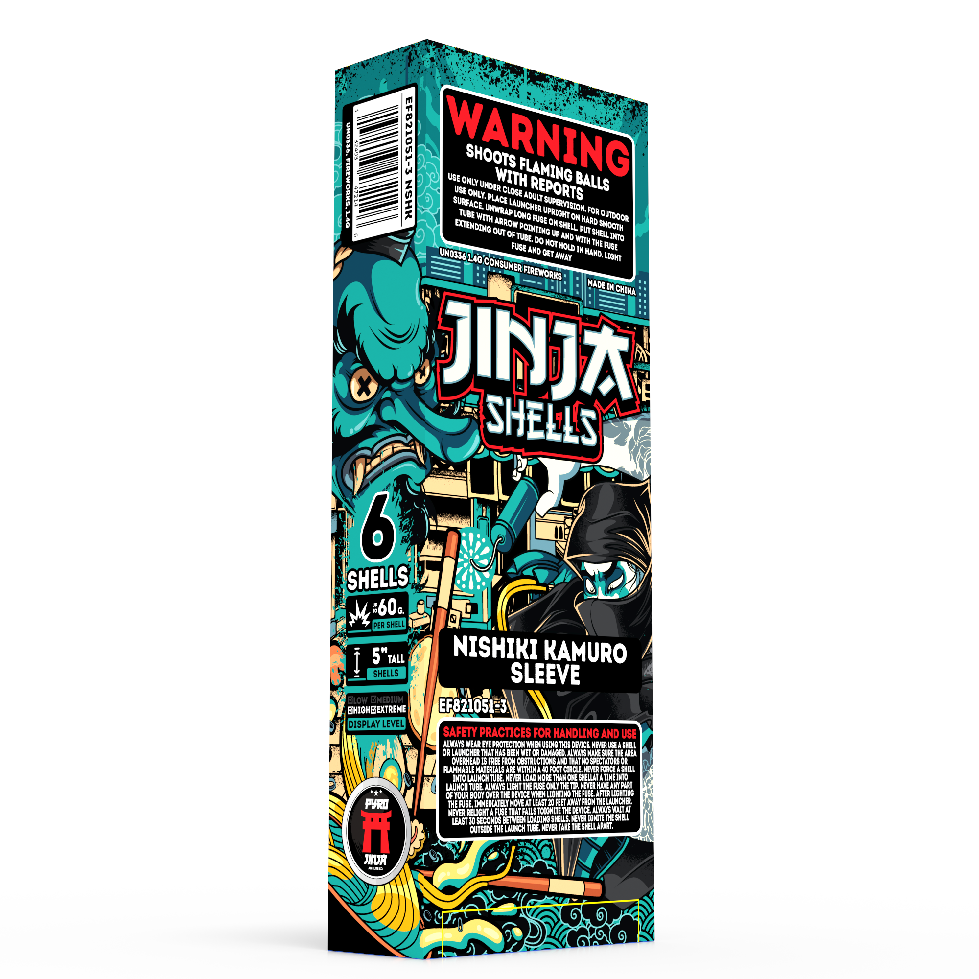 Jinja Shells™ | 24 Break Artillery Shell