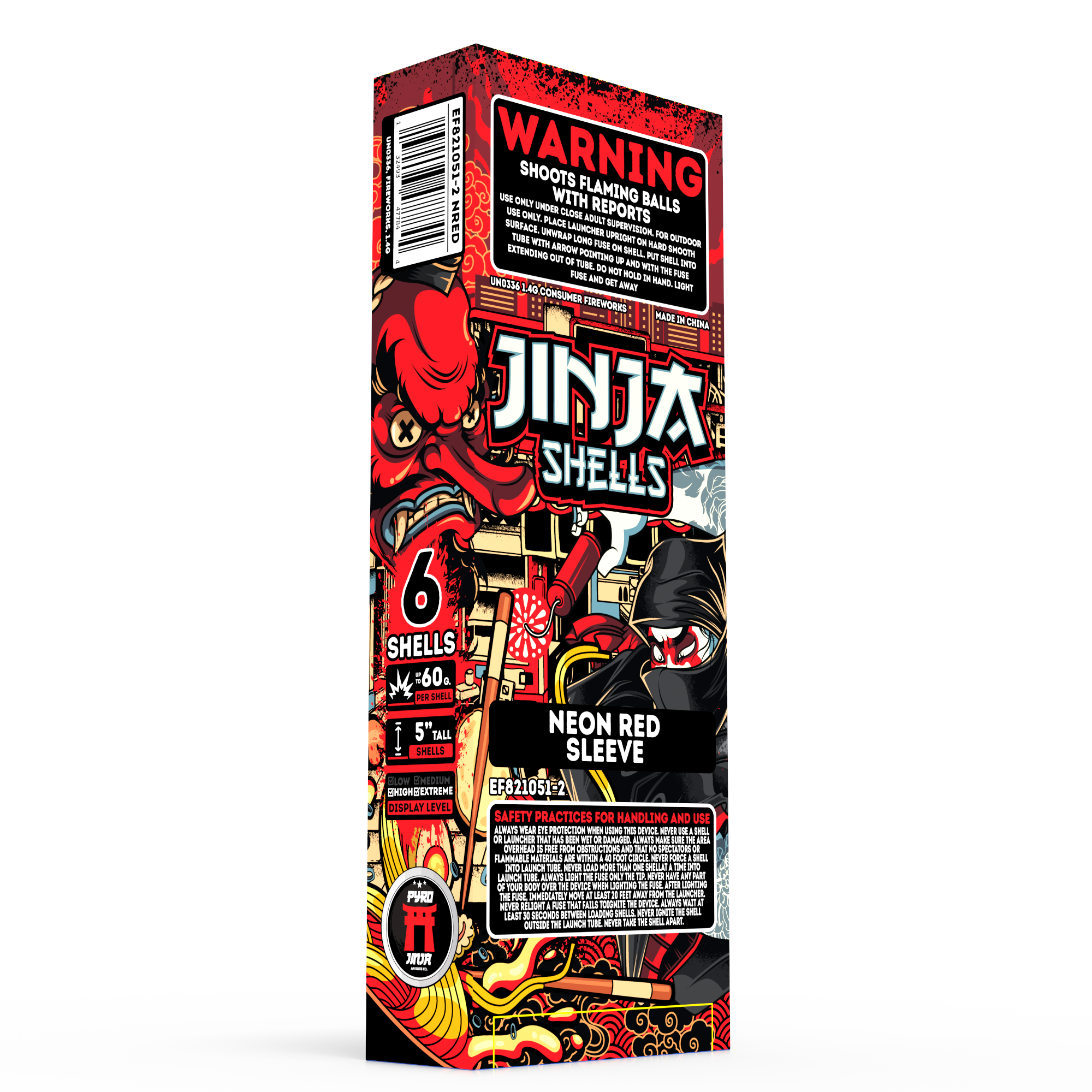 Jinja Shells™ | 24 Break Artillery Shell