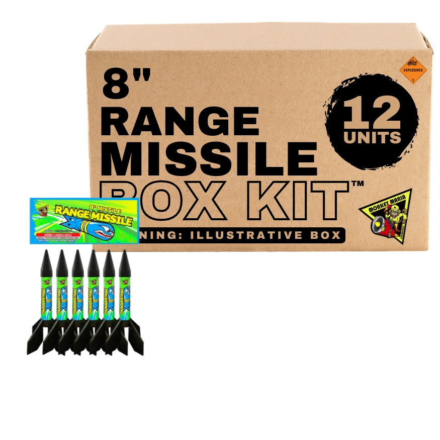 8" Range Missile | 8" Rocket Projectile