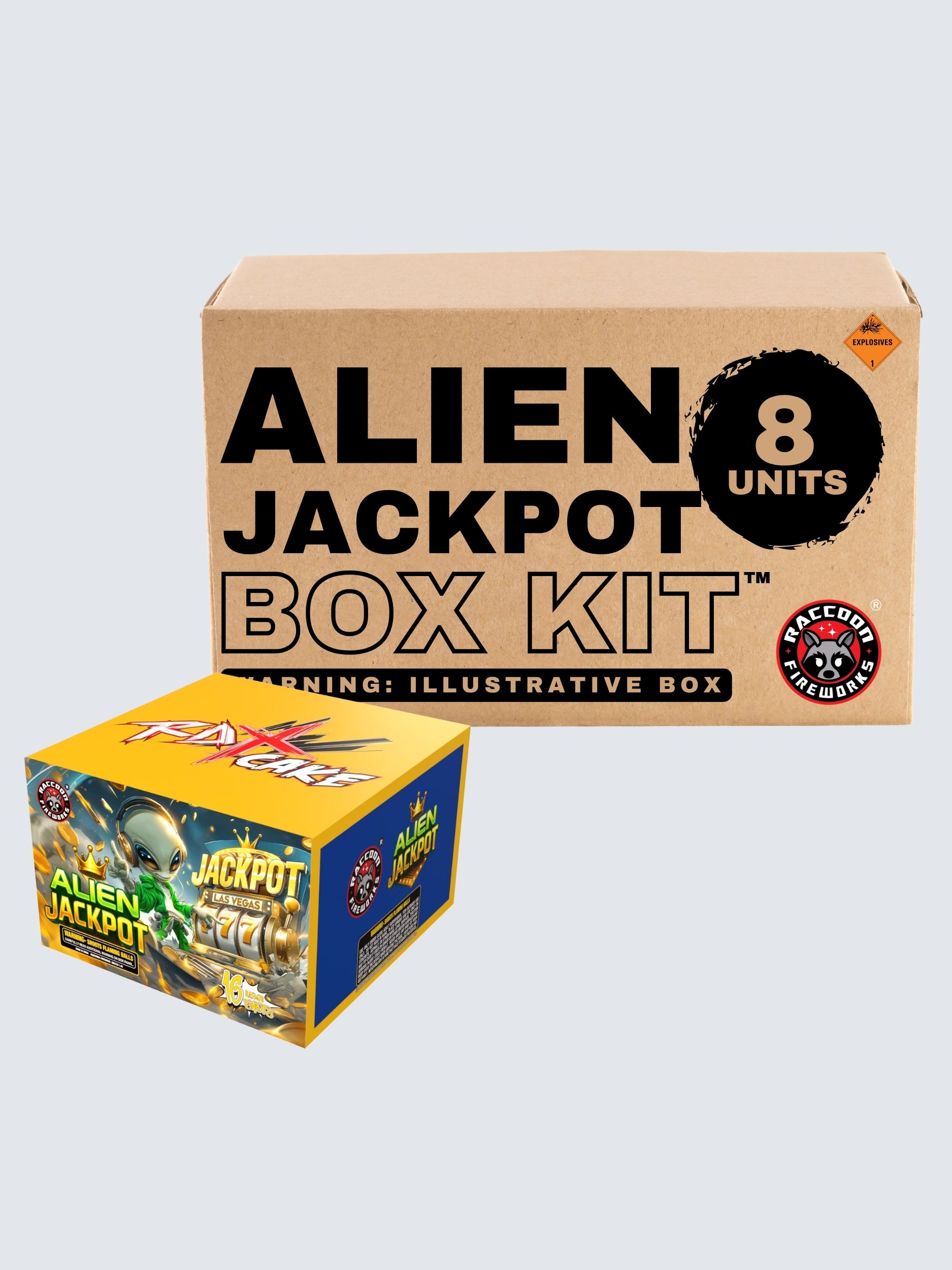 Alien Jackpot | 16 Shot Aerial Repeater at Elite Fireworks – ELITE