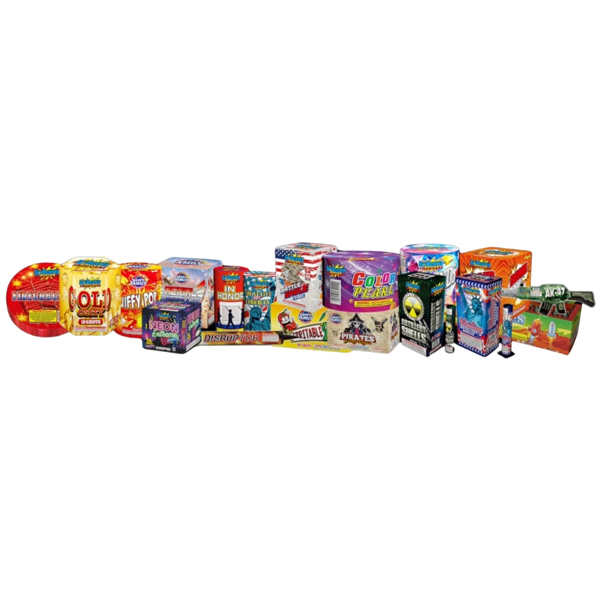 America Fury | Aerial & Ground Mix Variety Assortment