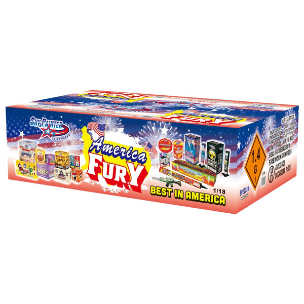 America Fury | Aerial & Ground Mix Variety Assortment
