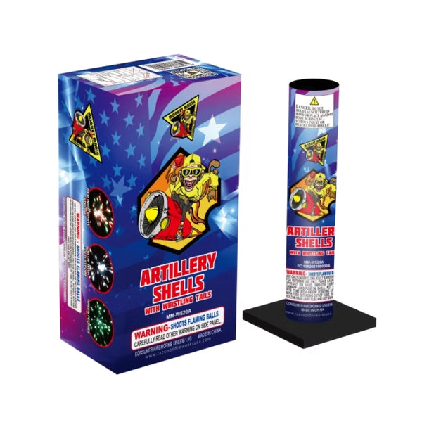 Artillery Shells with Whistling Tails | 6 Break Artillery Shell