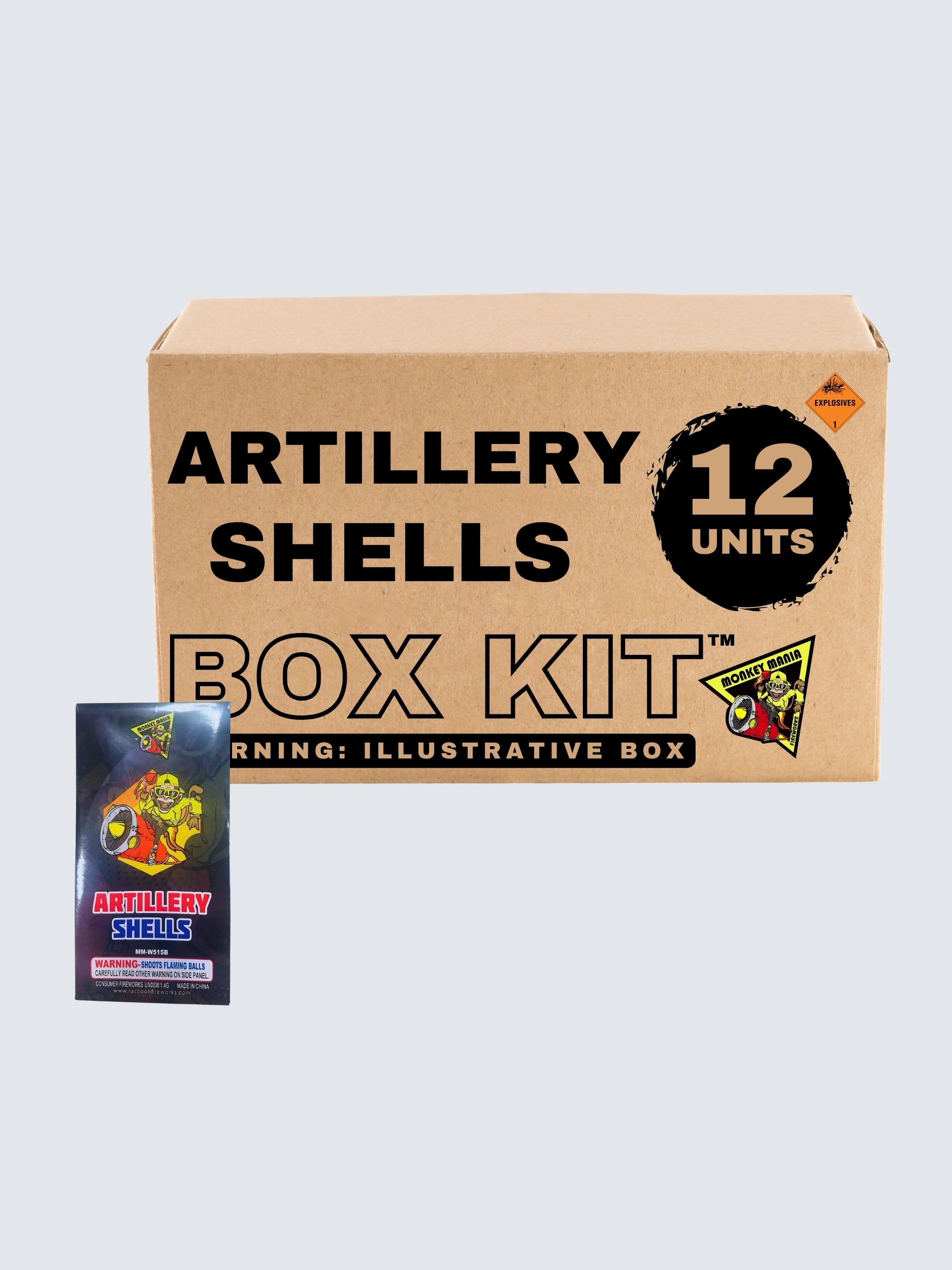 Monkey Mania Artillery Shells | 6 Artillery Shell