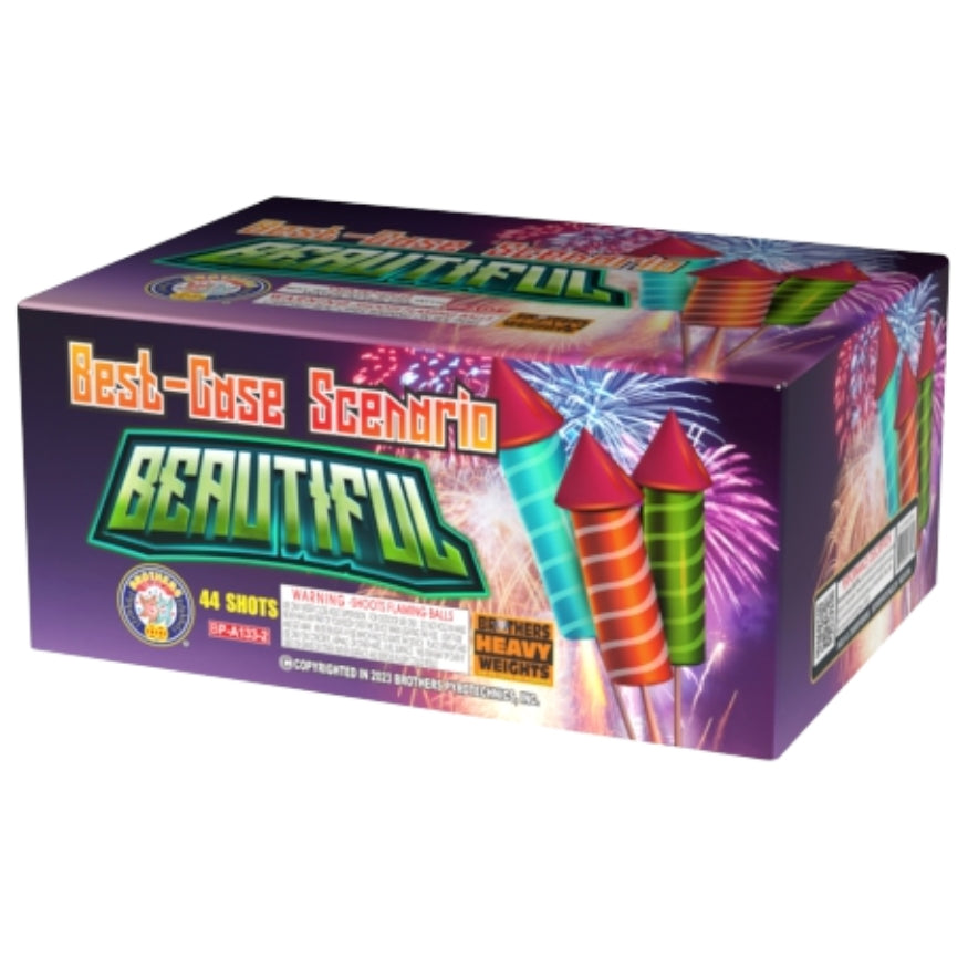 Best-Case Scenario | 44 Shot Aerial Repeater - Big - Beautiful - Fire - Works