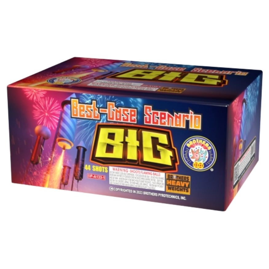 Best-Case Scenario | 44 Shot Aerial Repeater - Big - Beautiful - Fire - Works