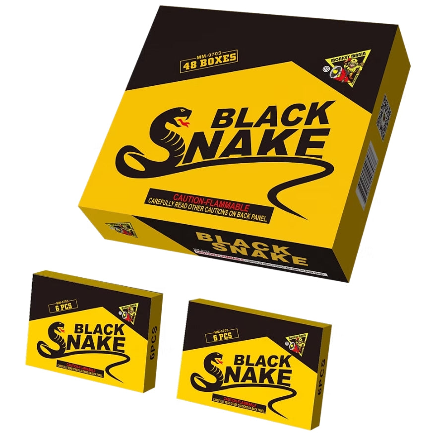 Black Snake | Animal Shape Expendable Ground Novelty