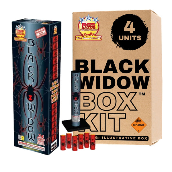 Black Widow 5" | 24 Break Artillery Shell