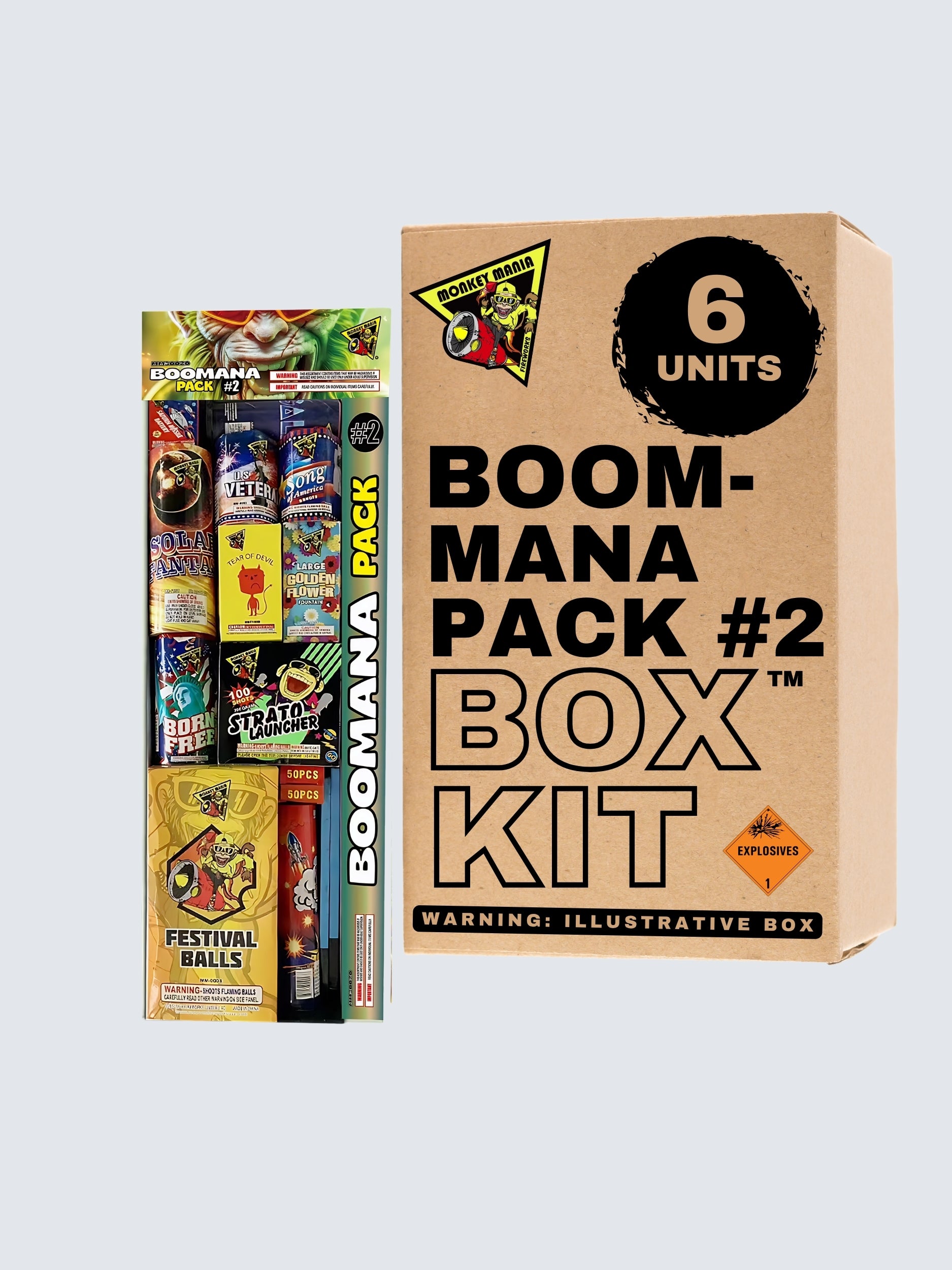 Boomana Pack #2 | Aerial & Ground Mix Variety Assortment at Elite