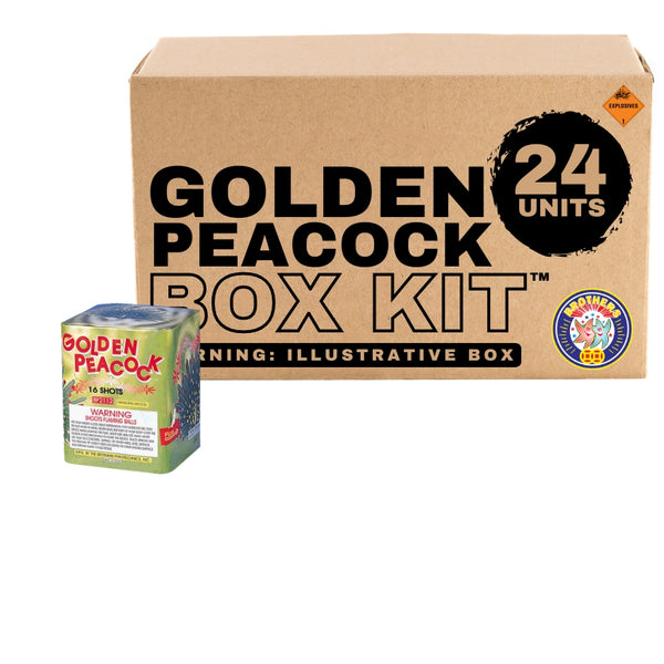 Brother's Golden Peacock | 16 Shot Aerial Repeater