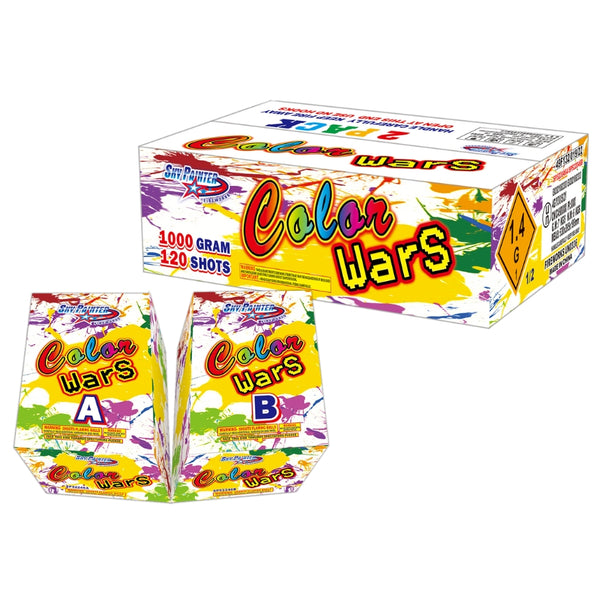 Color Wars | 120 Shot Aerial Repeater Set