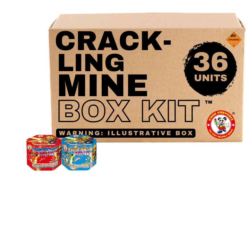 Crackling Mine | 7 Shot Aerial Repeater