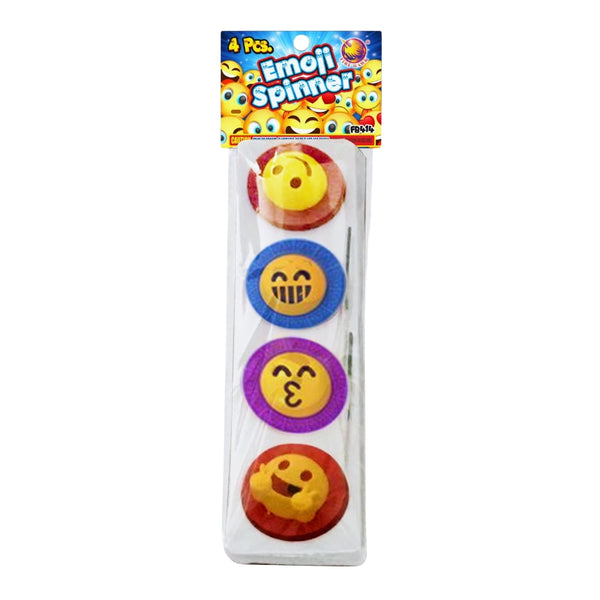 Emoji Spinner | Daytime Rapid Plastic Spinning Ground Novelty
