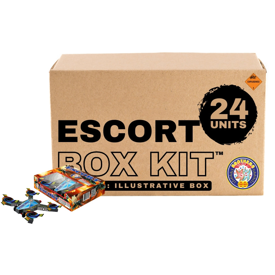Escort | Toylike Plastic Drone Shape Ground Novelty