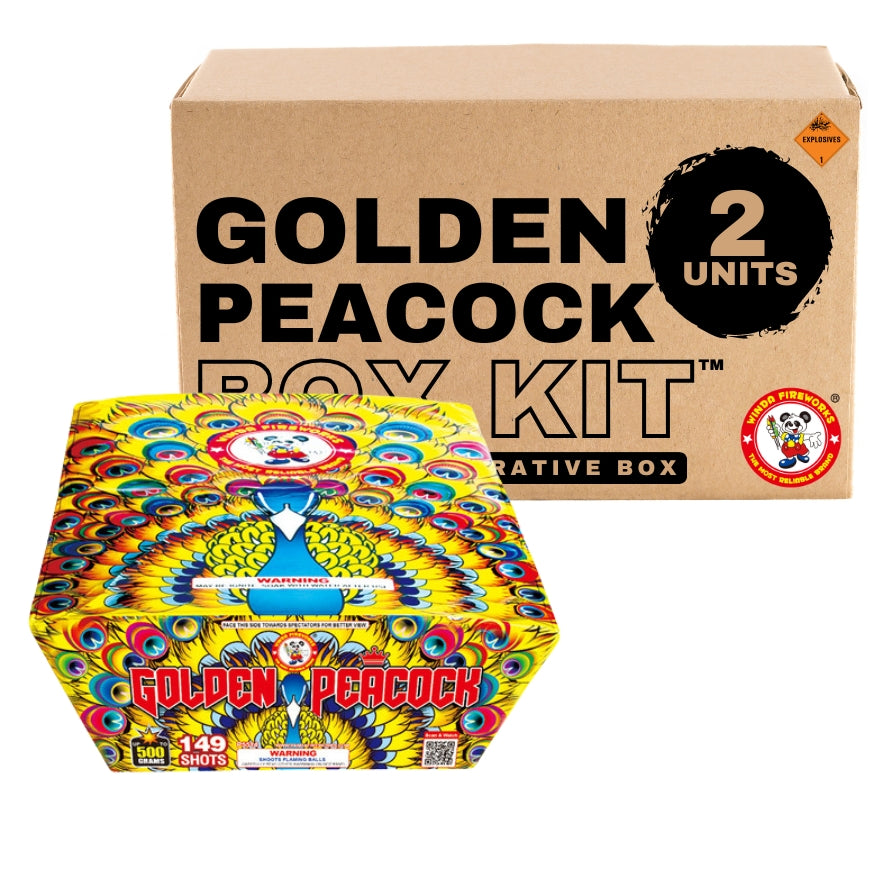 Golden Peacock | 149 Shot Aerial Repeater