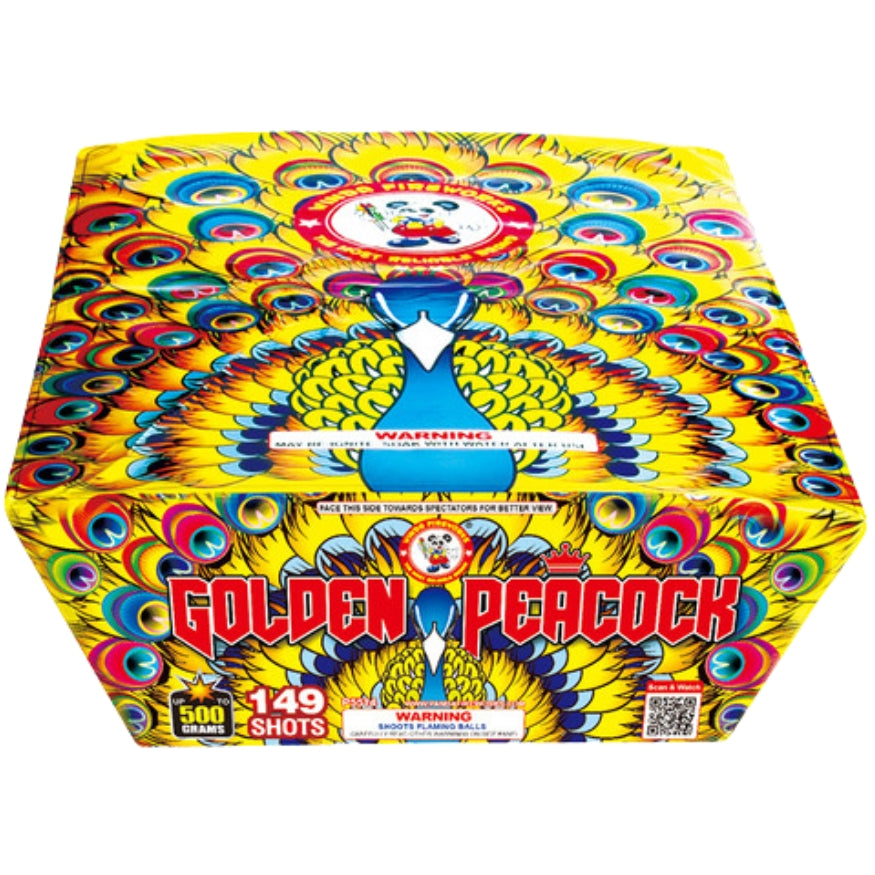 Golden Peacock | 149 Shot Aerial Repeater