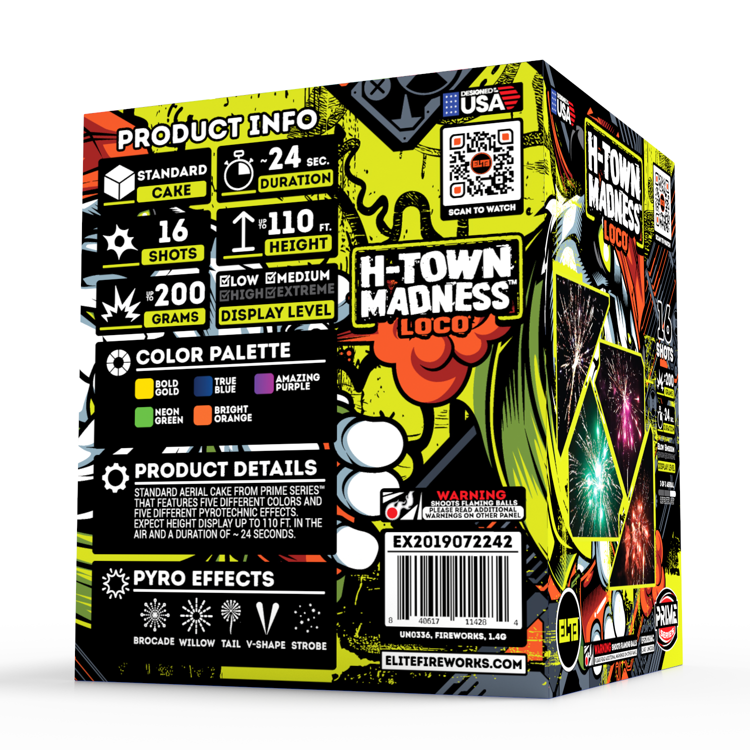 H-Town Madness™ | 16 Shot Aerial Repeater