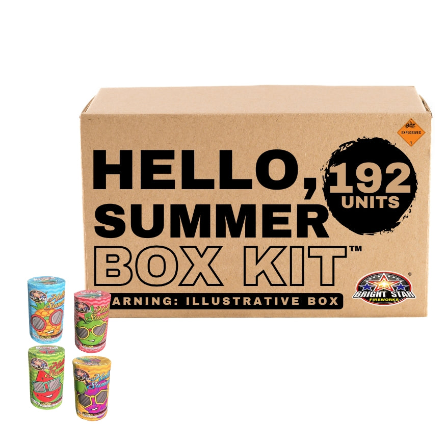 Hello, Summer | Standard Shower Fountain Spurt™ - Grape - Pinneapple - Watermelon - Apple