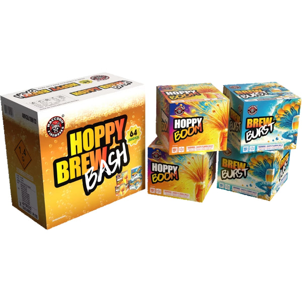 Hoppy Brew Bash | 64 Shot Aerial Repeater - Hoppy Boom - Brew Burst
