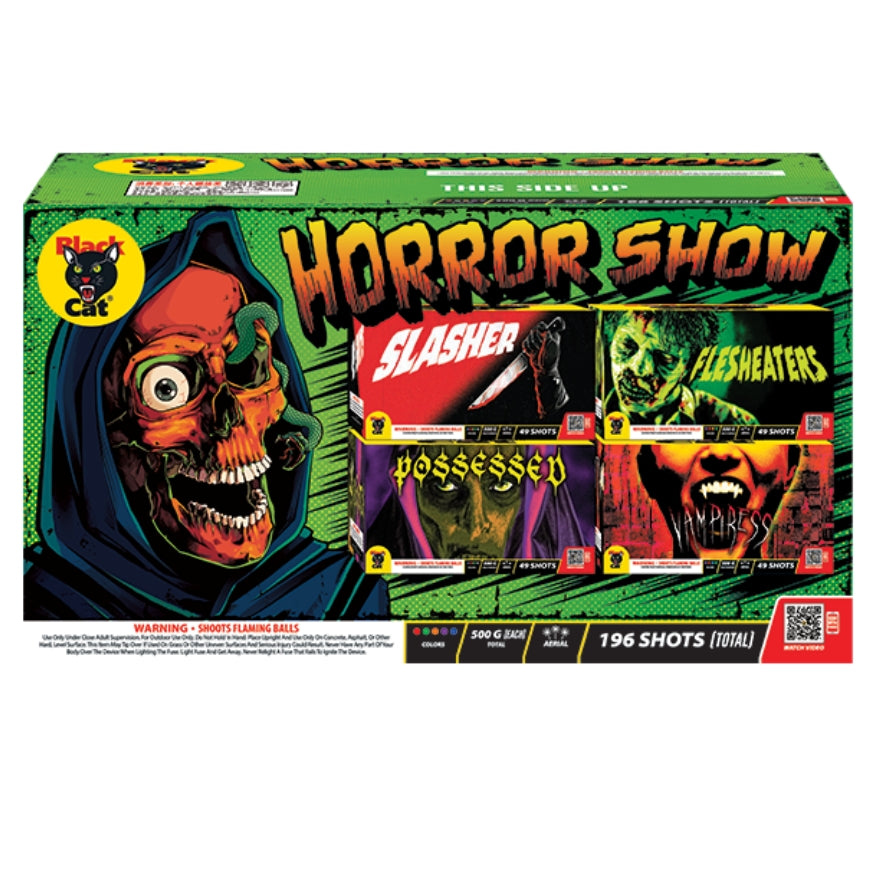 Horror Show | 196 Shot Box Kit™ - Slasher - Flesheaters - Possessed - Vampiress