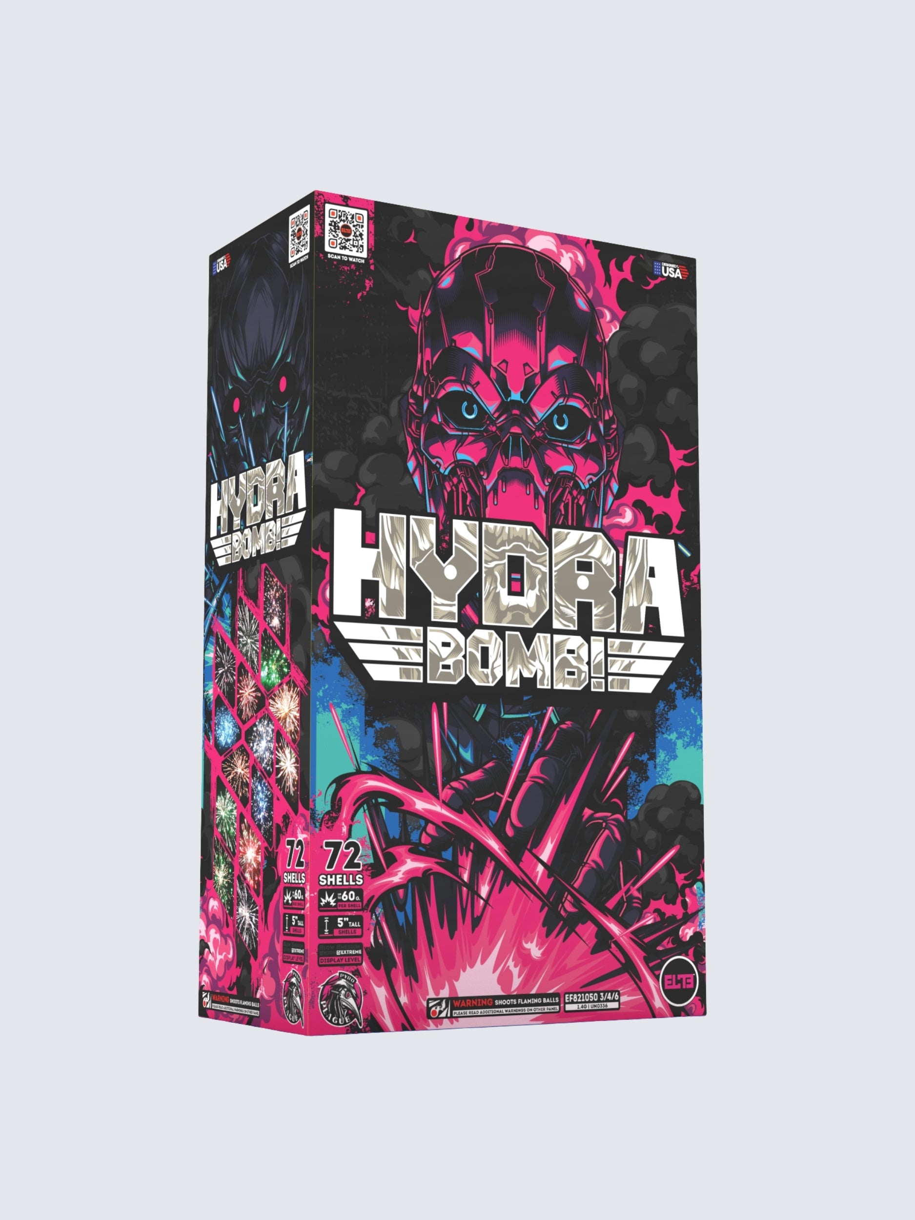 Hydra Bomb™ | 24 Break Artillery Shell at Elite Fireworks – ELITE
