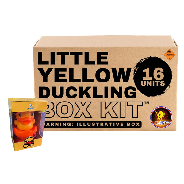 Little Yellow Duckling | Toylike Plastic Shape Ground Novelty