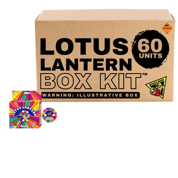 Lotus Lantern | Rapid Plastic Spinning Ground Novelty