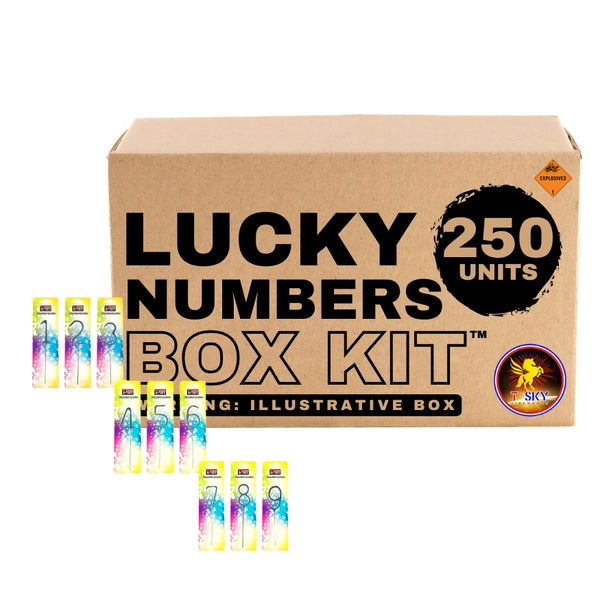 Lucky Number | Metal Handheld Sparkler