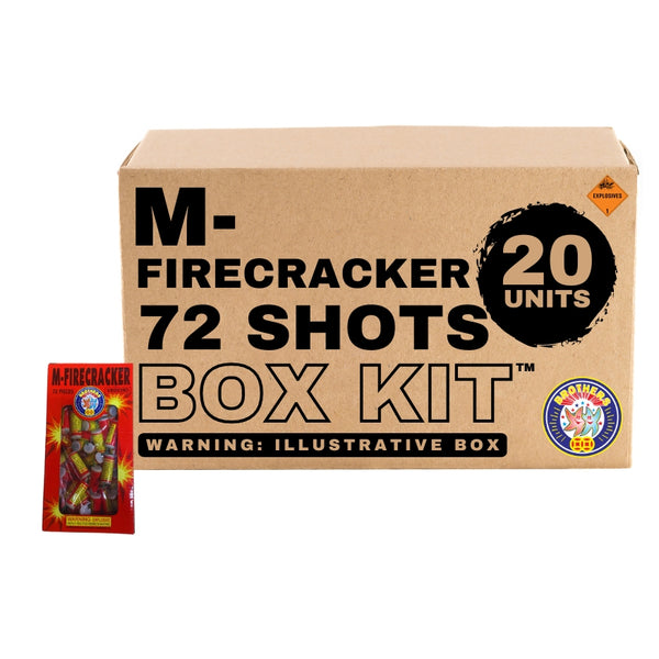 M-Firecracker | 72 Shot Single Cracker Noisemaker