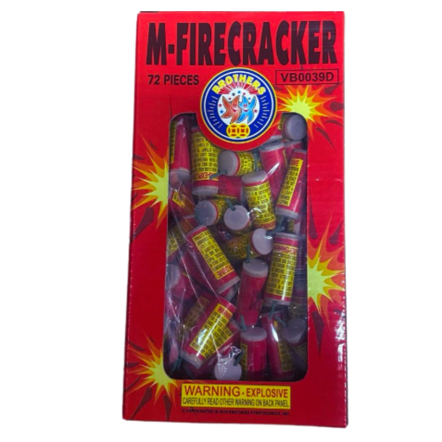 M-Firecracker | 72 Shot Single Cracker Noisemaker