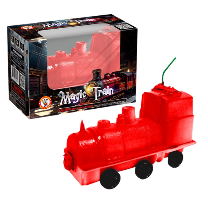 Magic Train | Toylike Plastic Train Shape Ground Novelty