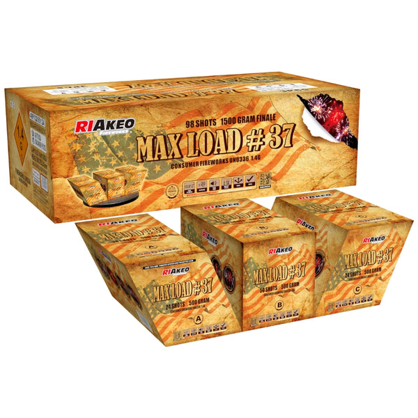 Max Load #37 | 98 Shot Aerial Repeater Set