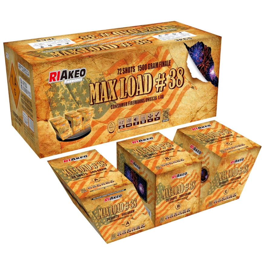 Max Load #38 | 72 Shot Aerial Repeater Set