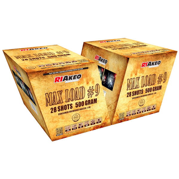 Max Load #9 | 56 Shot Aerial Repeater Set